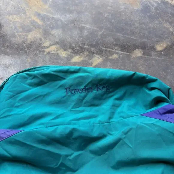 Crazy Vintage 90s Columbia Colorblock Jacket